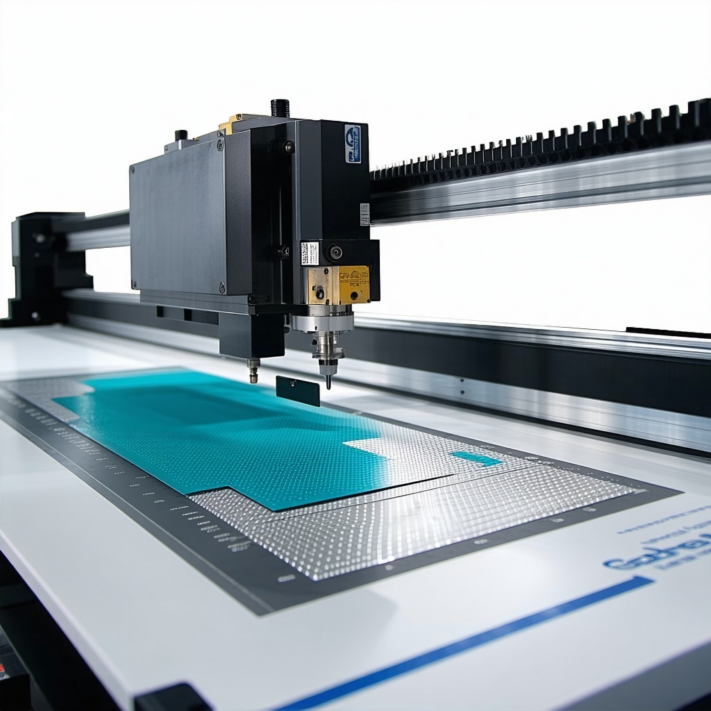 create a gerber cutting technology image